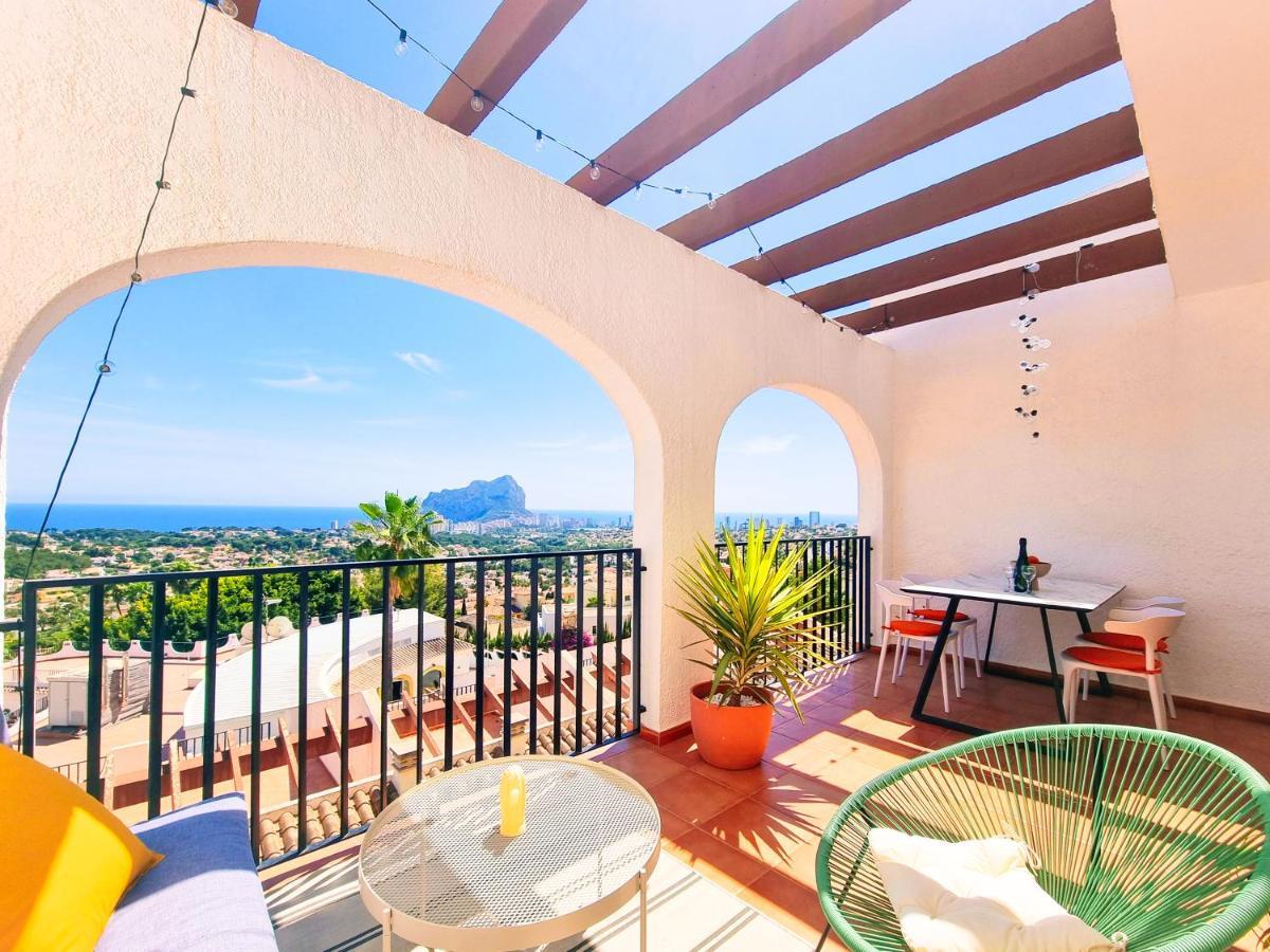 The View: Sea, Mountain, Terrace, Swimming Pool Apartment Calpe Exterior photo