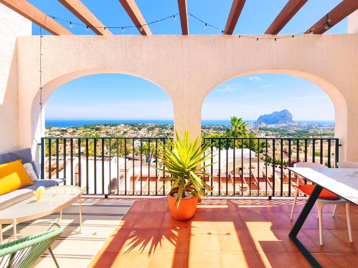The View: Sea, Mountain, Terrace, Swimming Pool Apartment Calpe Exterior photo