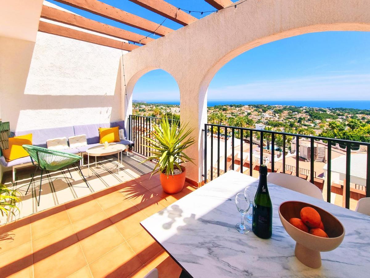 The View: Sea, Mountain, Terrace, Swimming Pool Apartment Calpe Exterior photo